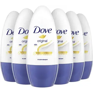 Dove roller - Original - 6 x 50 ml