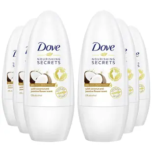 Dove Roller - Nourishing Secrets - Coconut & Jasmine Flower - 6 x 50ml