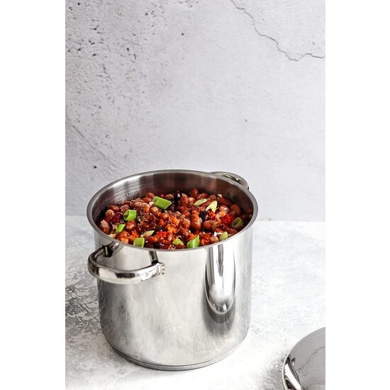 Royalty Line Stoompan - Couscous Pan - 14 Liter - Rijst en Groentestomer - Multisteamer Voor Alle Warmtebronnen - Couscoussier met Handgrepen - Rijst en Groentestomer Met RVS Deksel - RVS