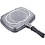 Royalty line Dubbele grillpan 28 cm - zilver