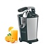 Royalty Line® CPE85 Citruspers Electrisch - Sinaasappelpers Elektrisch - Citrusjuicer Met 2 Perskegels - Citroenpers - RVS / Zwart