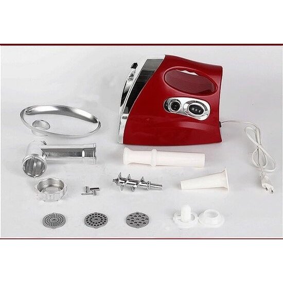 Royalty Line vleesmolen - rood - 500W
