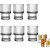 Igoods Igoods Drinkglazen - Geribbelde Glazen Bekers - Waterglas Set - Set van 6 - 190ml