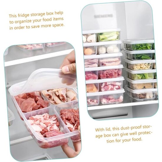 Igoods Igoods Voedsel Opbergdoos - 4 Vakjes - Handig - Compact