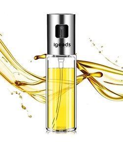 Igoods Olijfolie Sprayer - Oliefles - Fles Verstuiver - Keukengerei - Cooking Spray - Bakspray - Accessoires Voor De Keuken - Lekvrij - RVS