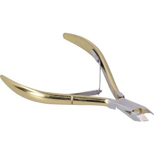 Igoods Nagelriemtang - Huidtang - Dode Huid - Nagelriemschaar - Nagelriemknipper - Met Beschermdop - Goudkleurig