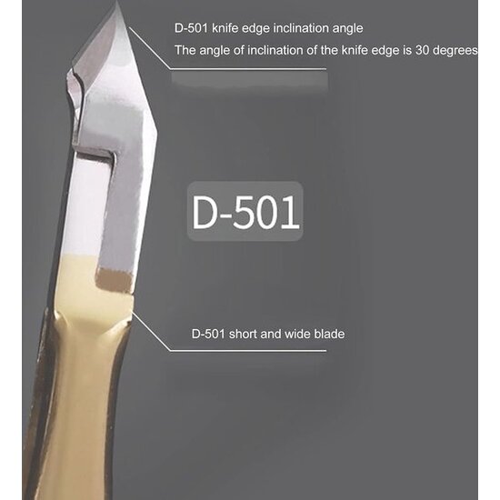 Igoods Igoods Nagelriemtang - Huidtang - Dode Huid - Nagelriemschaar - Nagelriemknipper - Met Beschermdop - Goudkleurig