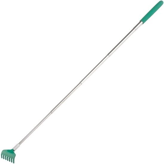 Igoods Igoods Uitschuifbare Rugkrabber - Ruggenkrabber - Telescopisch - Massage - Verstelbaar - Anti-jeuk - RVS - Groen