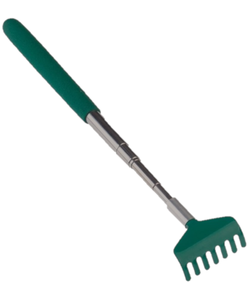 Igoods Uitschuifbare Rugkrabber - Ruggenkrabber - Telescopisch - Massage - Verstelbaar - Anti-jeuk - RVS - Groen