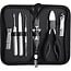 Igoods Igoods Professionele Manicure Set - 7-Delige Manicure Set - Nagelknipper - Nagelschaar - Ingegroeide Teennagel - Nagelvijl - Teennagels - Vingernagels - Met Opbergetui - Zwart