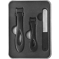 Igoods Igoods Premium Manicure Set - 3-delig Manicure Set - Nagelknipper Set - Nageltang - Teennagels - Vingernagels - Zwart