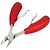 Igoods IGOODS Nagelknipper - Professionele teennagelknipper - Cutter Tang - RVS - Rood - Dikke Nagels Tool - Gesneden Nagel - Teen Trimmer