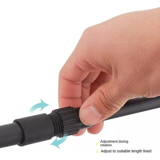 Igoods Igoods Uitschuifbaar Magnetron Rek - Magnetron Kast - Keukenopslag - Opbergrek - Aanrecht Organizer - Zwart