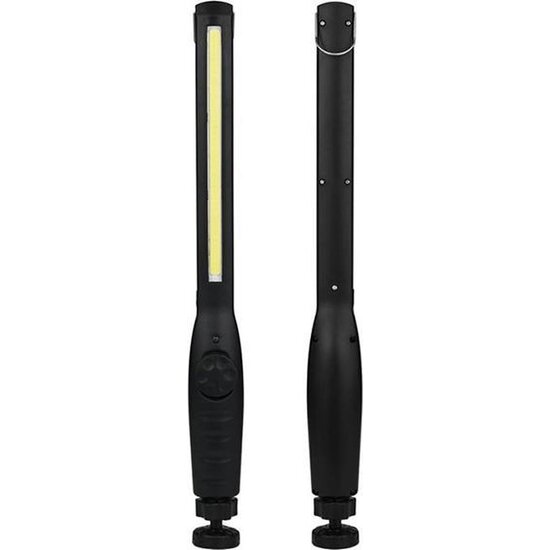 Igoods Imtex Led WerkLamp- 410 Lumen- Oplaadbare COB LED Werk lamp-360 graden draaibaar