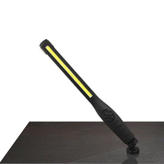 Igoods Imtex Led WerkLamp- 410 Lumen- Oplaadbare COB LED Werk lamp-360 graden draaibaar