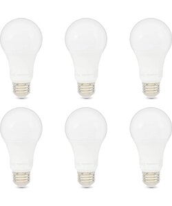 Imtex WIT Led Gloeilamp 25000 uur- 12W LED - LED Lamp Warm Wit - 6500K E27 - 6 STUKS