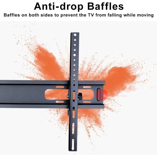 Igoods Igoods TV Muurbeugel - Draaibare TV Beugel - Tv's van 39 - 82 Inch - Maximaal 65KG - Universeel