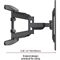 Igoods Igoods TV Muurbeugel - Draai- en Kantelbare TV Beugel - Tv's van 55 - 85 INCH - Maximaal 68.2KG - Universeel