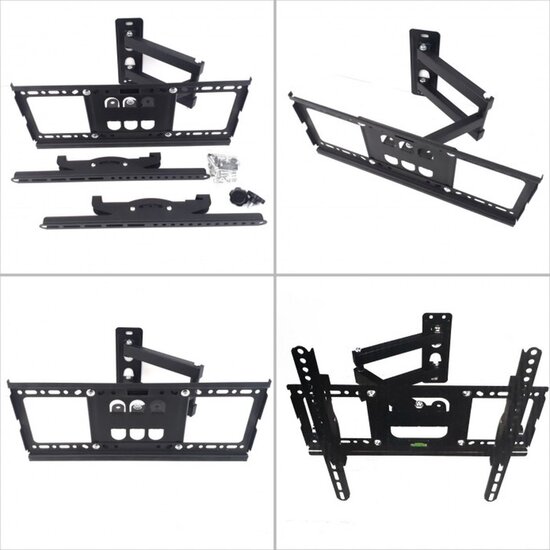 Igoods Igoods TV Muurbeugel | Vaste TV Beugel | Tv's van 26 - 52 Inch | Maximaal 50KG | Universeel | Draaibaar En Kantelbaar