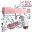 Igoods Igoods Waterpistool - Automatische Waterpistool - Watergun - Elektrische waterpistool - Lekvrij - Hogedruk - Roze