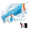 Igoods Igoods Waterpistool - Elektrische Waterpistool - Automatische Waterpistool - Watergun - Schiet Automatisch - Vult Automatisch - Zomer - Buitenspeelgoed - Blauw