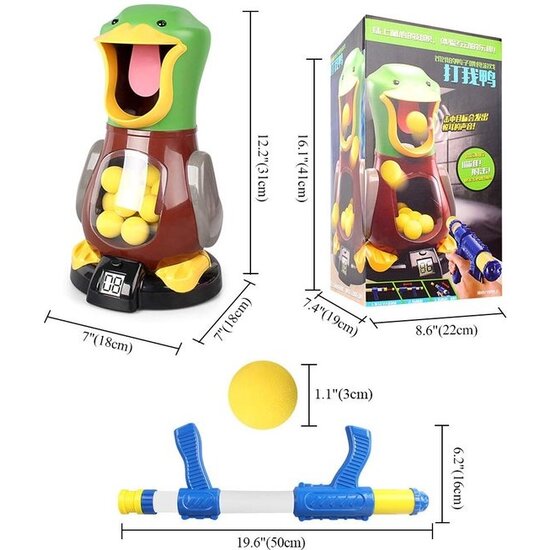 Igoods Igoods Eendenjaagspel - Duck Hunt - Schiet De Eend - Kinderspel