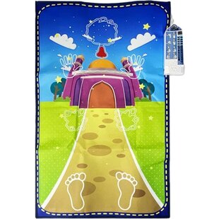 Igoods Elektronisch Gebedskleed - Leren Bidden Voor Kinderen - Inclusief Qibla - Gebedsmat Met Smart Panel