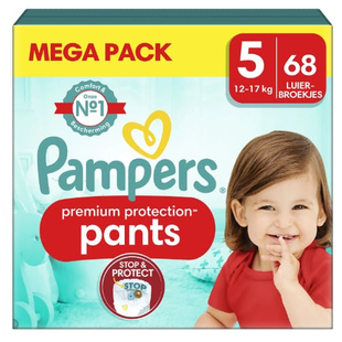 Pampers Premium Protection Pants - Maat 5 - 68 Luierbroekjes