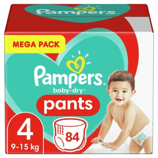 Pampers Pampers Baby Dry Pants  - Maat 4 - 84 Luierbroekjes