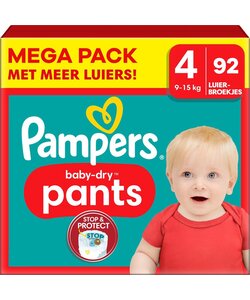 Pampers Baby Dry Pants - Maat 4 - 92 Luierbroekjes