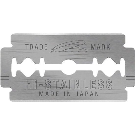 Igoods Igoods Veiligheidsscheermesjes - Tweezijdige Scheermesjes - Wegwerpscheermesjes - RVS - 5 Stuks