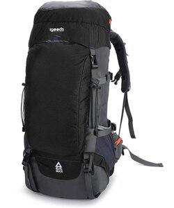 Igoods Waterbestendige Rugtas - 60 Liter Reistas - Campingrugzak - Backpack - Kamperen - Klimmen - Ultralicht - Opvouwbaar