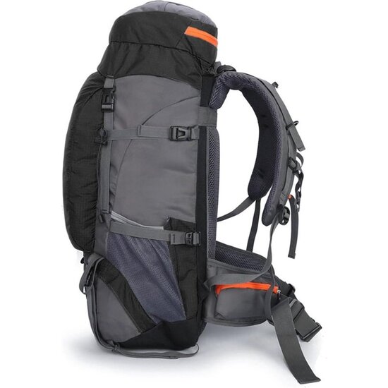 Igoods Igoods Waterbestendige Rugtas - 60 Liter Reistas - Campingrugzak - Backpack - Kamperen - Klimmen - Ultralicht - Opvouwbaar