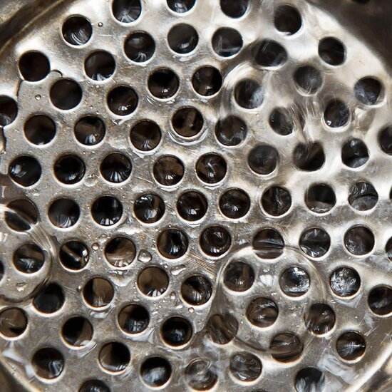 Igoods Igoods Gootsteenzeefjes - Gootsteenfilter - Gootsteenzeven - RVS - Groot & Klein - 6cm en 8cm - 4 Stuks