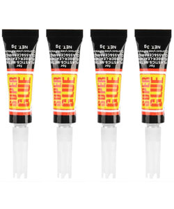 Igoods Secondelijm - Super Gel - Super Glue - Alleslijm - Multilijm - 4 x 3g