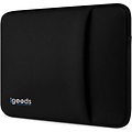 Igoods Igoods Laptophoes - Laptophoes 14 inch - Laptophoes Met Extra Vak - Schokbestendig - Krasbestendig - Laptoptas - Laptop Sleeve - Laptop Case - Laptop Cover - Laptop Tas 13/14 inch - Neopreen - Zwart