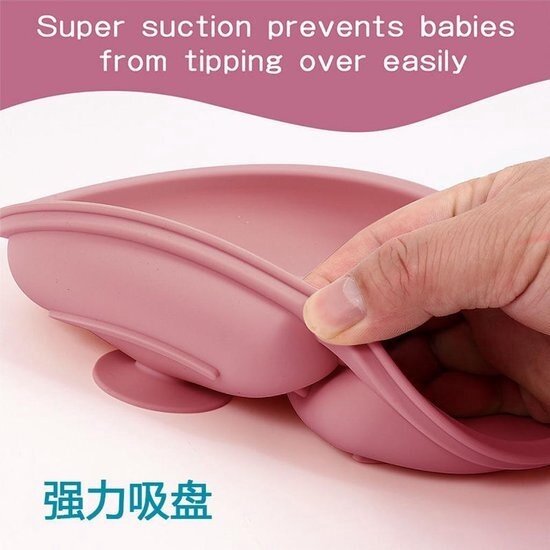 Igoods Igoods Babyservies - Kinderservies - Met Placemat - Siliconen - Antislip - 10-delig - Onbreekbaar - Vaatwasserbestendig - Magnetronbestendig - Vriesbestendig - Groen - Copy - Copy