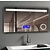 Igoods Igoods Badkamerspiegel - Aluminium Badkamerspiegel met LED-verlichting - Wandspiegel - Anti-Condens - IP44 Spatwaterdicht - Rechthoek - 90x70cm