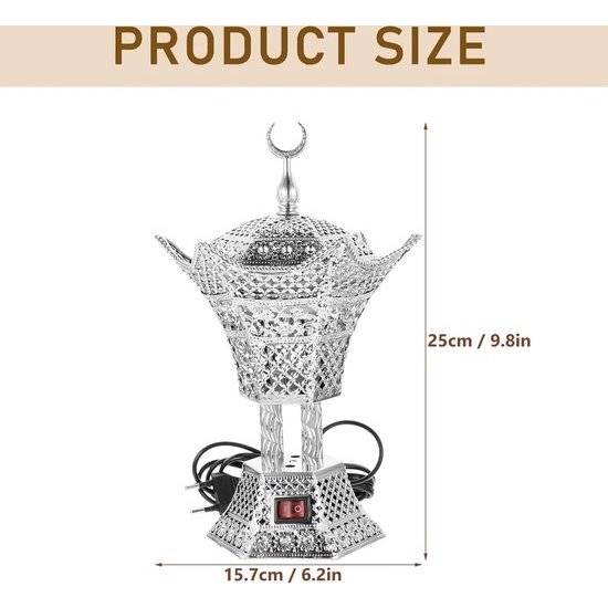 Igoods Igoods Wierookbrander - Wierookhouder - Elektrische Wierookbrander - Plug-in