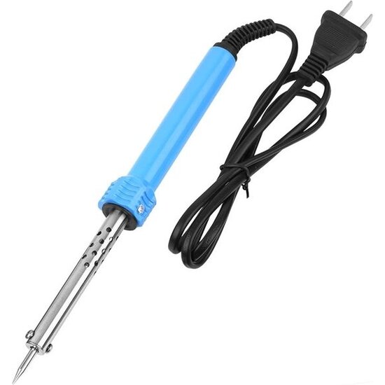 Igoods Igoods Soldeerbout - Soldeerbrander - Plug-in Soldeerbout - 40W - 220V- Blauw