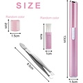 Igoods Igoods Precisietrimmer - Facial Care - Wenkbrauw Trimmer - Gezichtshaar Trimmer - Epileer Apparaat - Gezichtshaar Verwijderaar - Ontharing - Inclusief Borsteltje en Opzetstuk - Dames - Roze