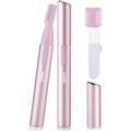 Igoods Igoods Precisietrimmer - Facial Care - Wenkbrauw Trimmer - Gezichtshaar Trimmer - Epileer Apparaat - Gezichtshaar Verwijderaar - Ontharing - Inclusief Borsteltje en Opzetstuk - Dames - Roze