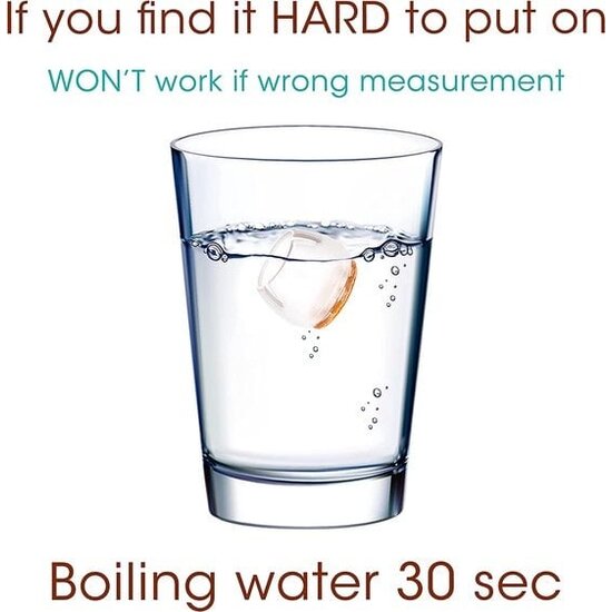 Igoods Igoods Stoelpoot Beschermers - Stoelpootdoppen - Meubelbeschermers Transparant - 24 Stuks - Maat L