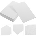 1000x A4 Papier Met Sticker - Witte A4 Papier Voor Bol.com Pakbon - 100x40mm Sticker - Wit
