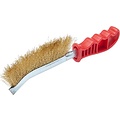 Igoods Igoods Universele Staalborstel - Messing Staalborstel - Schuurborstel - Roest Verwijderen - Rood
