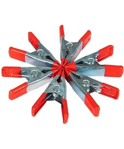 Igoods Zeilklemmen - Mini Zeilklemmen Set - Veerklemmen - 5cm - 6 Stuks