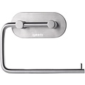 Igoods Igoods Toiletrolhouder - WC Rolhouder - Zelfklevend - WC Papierhouder Zonder Klep - Moderne Stijl - RVS Zilver