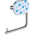 Igoods Igoods Toiletrolhouder - WC Rolhouder - Zelfklevend - WC Papierhouder Zonder Klep - Moderne Stijl - RVS Zilver