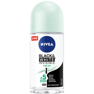 Nivea Roller - Black & White Fresh - 50ml