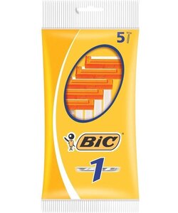Bic Klassieke Wegwerp Scheermesjes - Enkel Mesje - 5 Mesjes